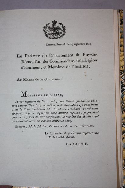 POIDEBARD (W.). Notice sur Monsieur de Saint-Fonds...