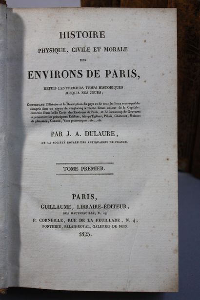 DULAURE (J. A.). Histoire physique, civile...