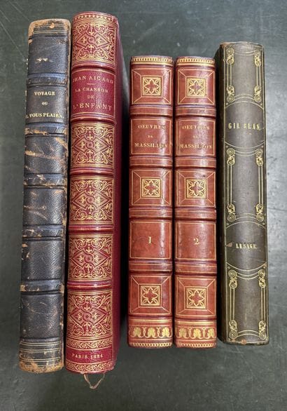 4 HARDCOVER BOOKS:
- AICARD (Jean). *La chanson...