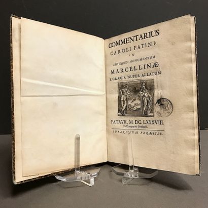 PATIN (Charles). Commentarius Caroli Patini,...