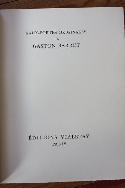 GENEVOIX (M.) [BARRET (Gaston)]. The Fishing...