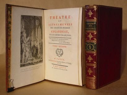 COLARDEAU (Charles-Pierre). Plays and Other...