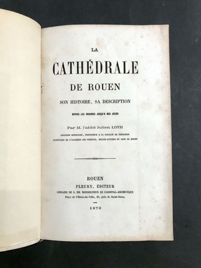 [ROUEN], 4 volumes: 
- OUIN-LACROIX (Abbé...