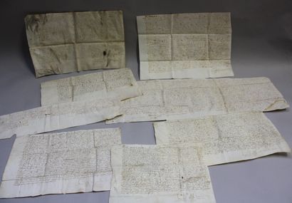 [AUVERGNE - 16th-Century Manuscript Archives]....