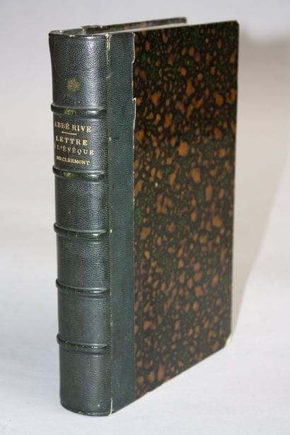 RIVE (Jean-Joseph). Lettre vraiment philosophique,...
