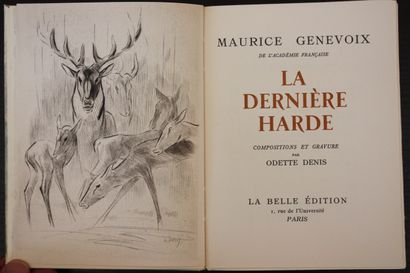GENEVOIX (Maurice). *La Boîte à pêche* (illustrated...