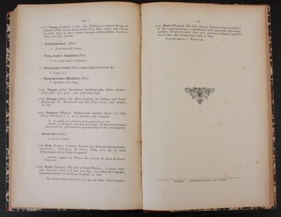 PETIT (G. Albert). Catalog of the Library...