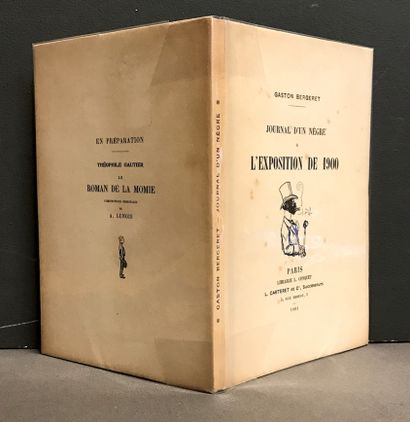 BERGERET (Gaston). [SOMM (H.)]. Diary of...
