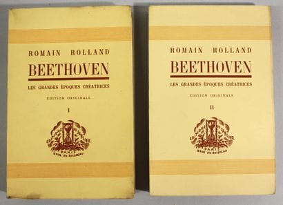 ROLLAND (Romain). Beethoven. Les grandes...