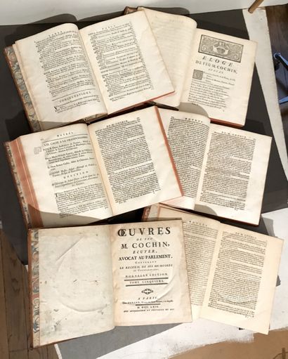 COCHIN (Henri). Works of the late Mr. Cochin,...