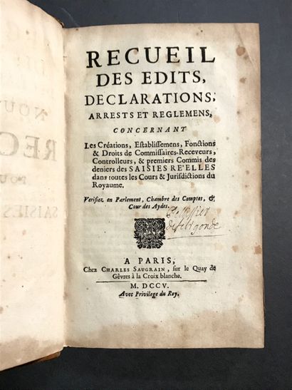 LAW. 4 volumes:
- VIEUILLE (Pierre). New...