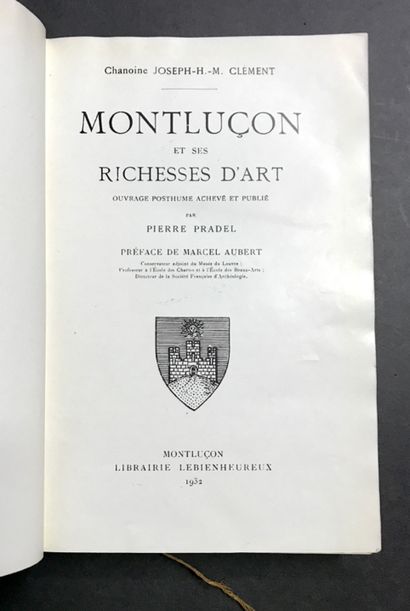 BOURBONNAIS—MONTLUCON. 2 works
- CLEMENT...