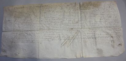 [AUVERGNE - 16th-Century Manuscript Archives]....