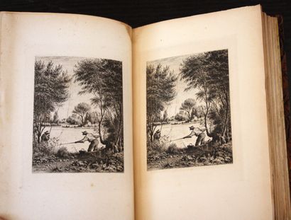 SILVESTRE (Théophile). Plaisirs Rustiques.
Paris,...