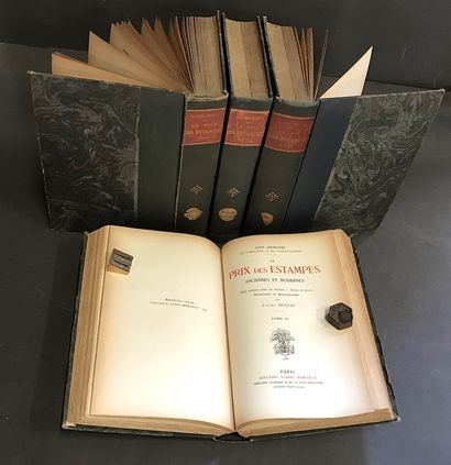 BIBLIOGRAPHIES, 7 volumes:
- DELTEIL (Loys)....