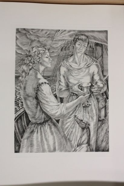 [DAUTRY (Marc)]. Roman de Tristan et Iseut....