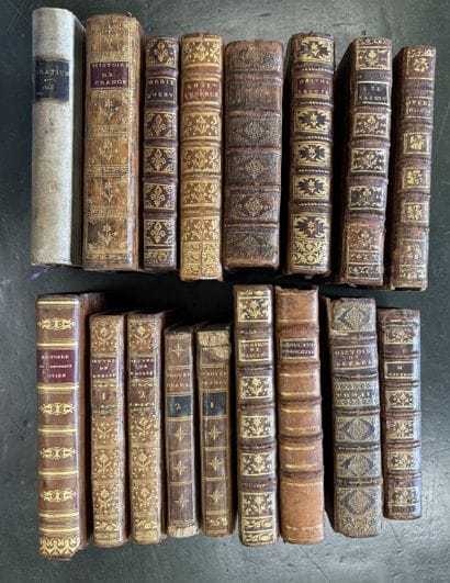 14 bound volumes from the 17th–19th centuries....