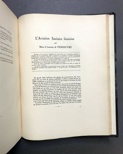 AVIATION. Album signed by 75 aviators, including...