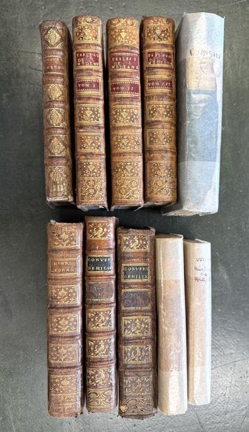 7 works, 10 volumes:
- PARNY (Evariste)....