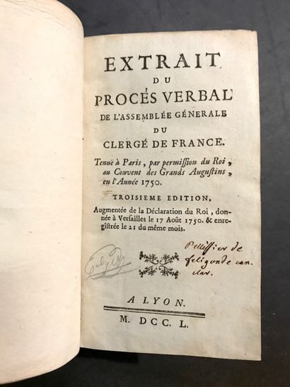 [Immunity of Clerical Property]. A compilation...
