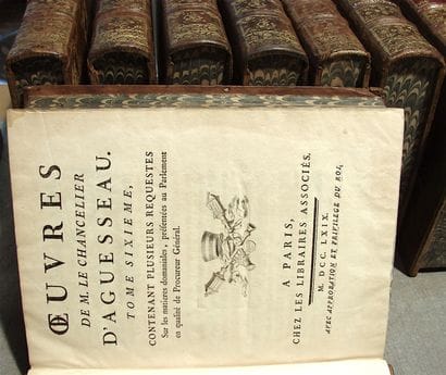 AGUESSEAU (Henri-François, Chancellor of)....
