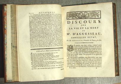 AGUESSEAU (Henri-François, Chancellor of)....