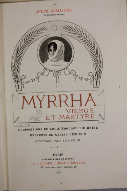 [ILLUSTRES MODERNES. 8 volumes: 
LORRAIN...