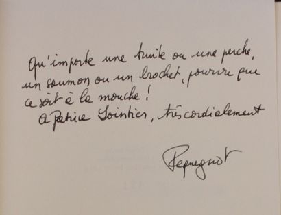 PEQUEGNOT (Jean-Paul). Whip Fishing for Predatory...
