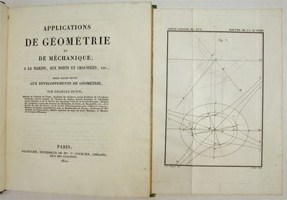 DUPIN (Baron Charles). Applications of Geometry...