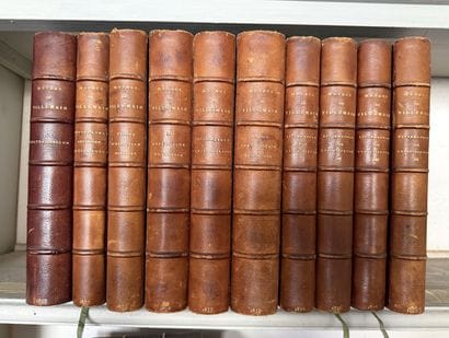 VILLEMAIN (Abel-François) 7 works, 10 volumes:
-...