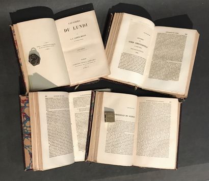 SAINTE-BEUVE (Charles-Augustin): 12 volumes:
-...