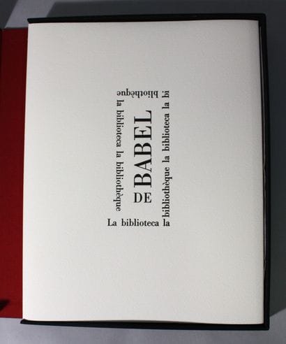 [DEMAZIERES (Erik)] BORGES (Jose Luis). The...