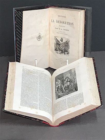 [HISTORY] 3 volumes. 
- THIERS (A.) - [YAN'DARGENT]....