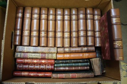 4 boxes of hardcover books, mainly 20th-century...