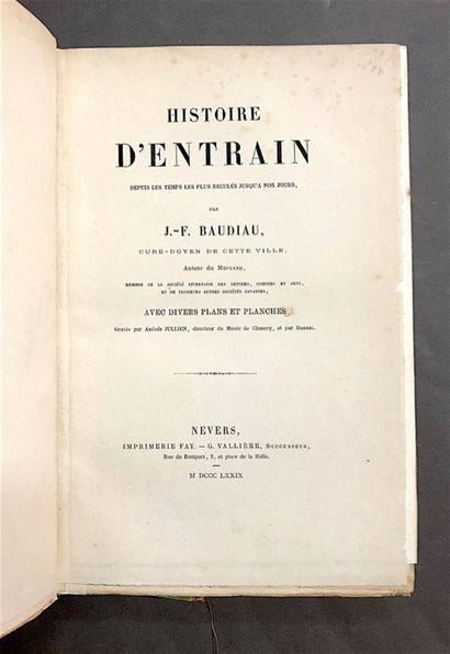 NIVERNAIS, 4 works
- BAUDIAU (J.-F.). History...