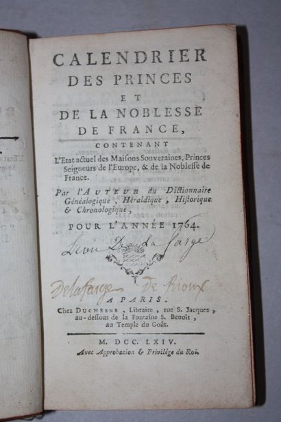 La France ecclésiastique, ou état présent...