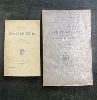 GIDE (André). Charles-Louis Philippe. Lecture...