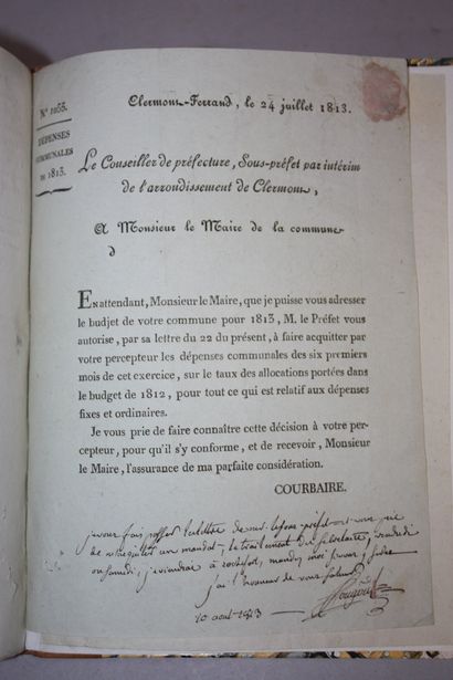 POIDEBARD (W.). Notice sur Monsieur de Saint-Fonds...
