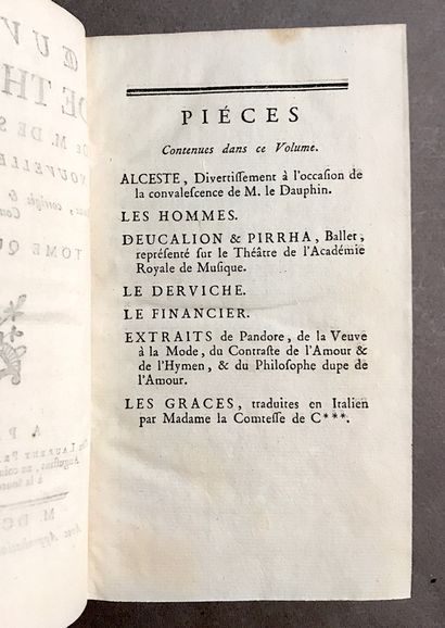 SAINT-FOIX (G.-F. Poullain de). Œuvres de...