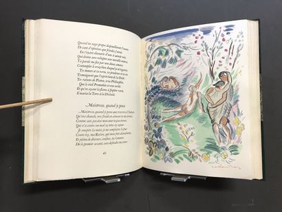RONSARD (Pierre de) - [FRIESZ]. Poems. 
Paris,...