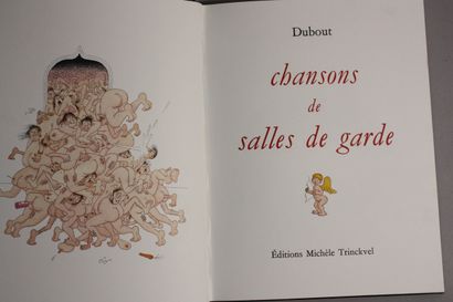 [DUBOUT (Albert)]. 6 volumes:
 Songs from...
