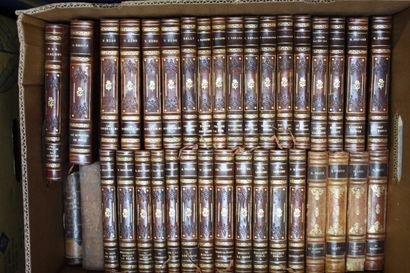 4 boxes of hardcover books on history and...