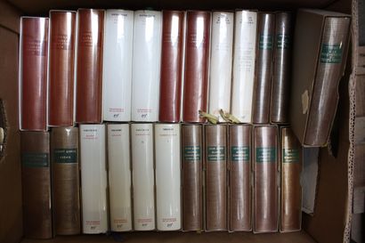 LA PLEIADE.
Set of 3 boxes containing 75...