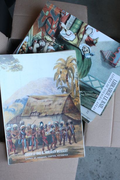 BIBLIOGRAPHY. Approximately 6 boxes of catalogs...