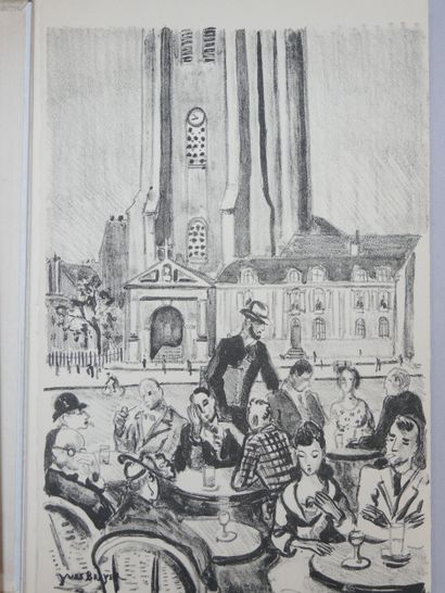LOUYS (Pierre) - [LOBEL-RICHE]. Red Chalk...
