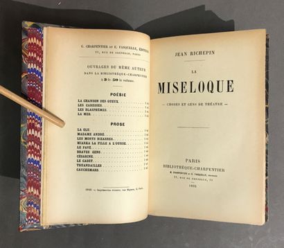 RICHEPIN (Jean). *Le Cadet*. 
Paris, Charpentier,...