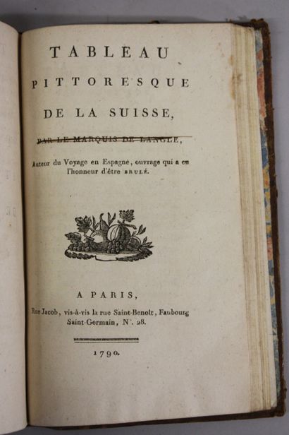 [VOYAGES]. Voyage pittoresque et sentimental,...