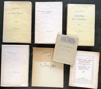DUHAMEL (Georges) 7 paperback titles:
- *Le...