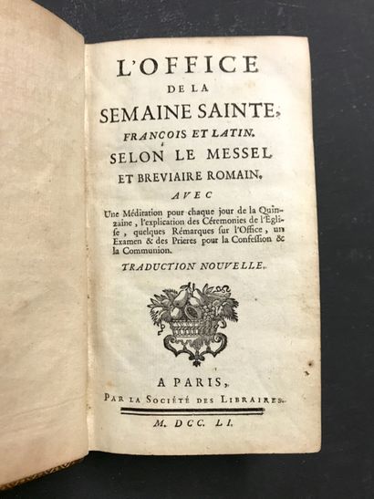 18th-Century Bindings: 4 volumes
- The Office...