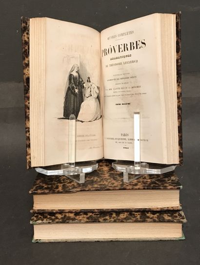 LITERATURE. 3 works, 10 volumes:
- MILLEVOYE...
